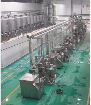 plant protein beverage processing line