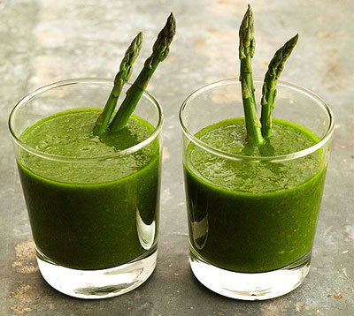 Asparagus fruit and vegetable juice