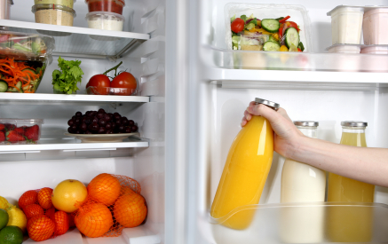 keep the fruit juice in fridge