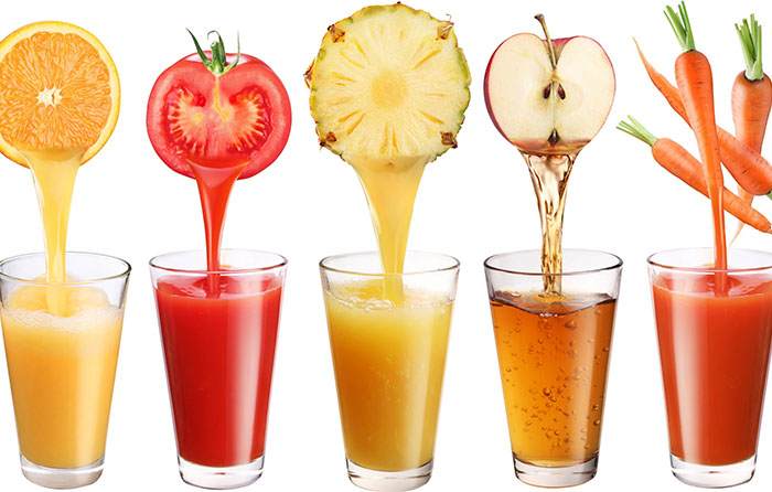 Fruit juice syrup and fruit juice beverages products