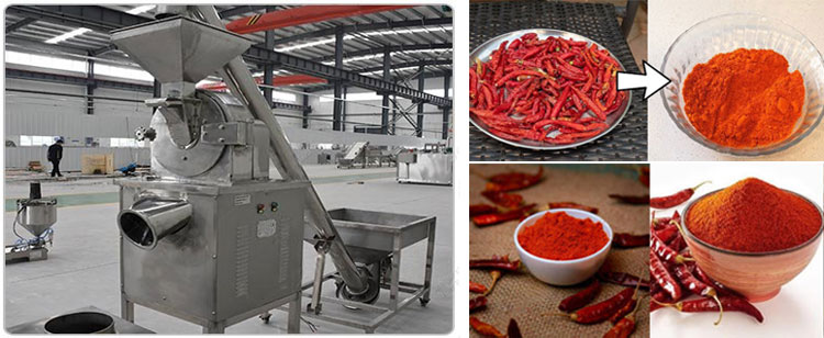 chilli powder grinder machine