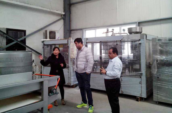 Indian Clients Place Orders for Fruit and Vegetable Bubble Washing Machine