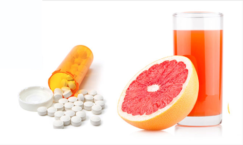 don't take medicine with fruit juice