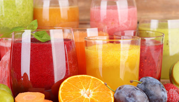 fruit and vegetable juice drinks