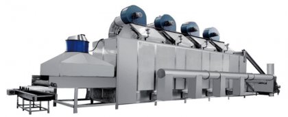 mesh belt food drying machine