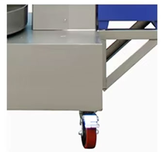 Grape Wine Squeezing Machine casters
