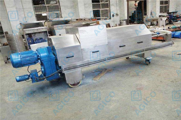 double screw continuous extractor